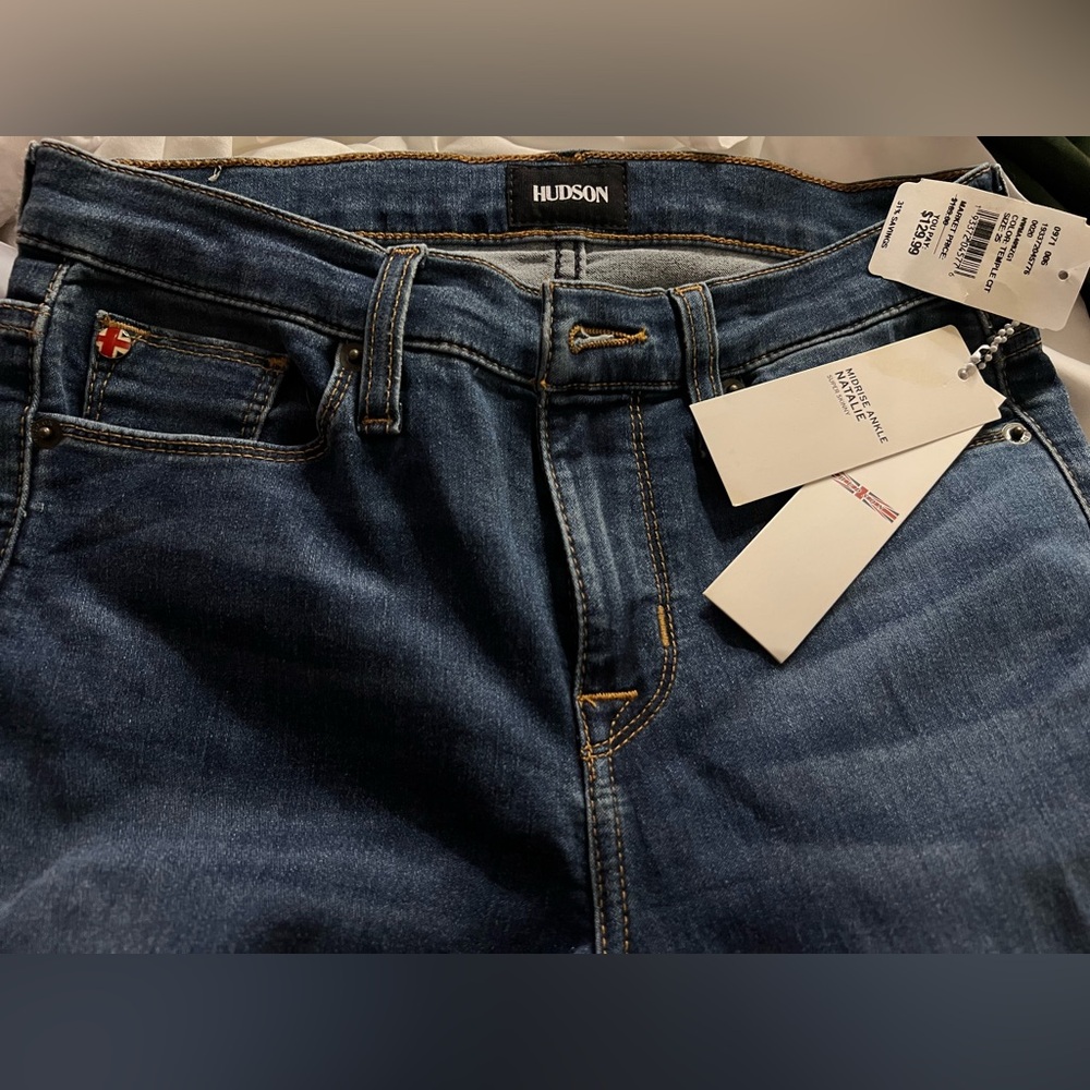 Hudson Jeans Midrise Ankle Natalie Super Skinny